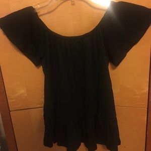 One Clothing Off the Shoulder Shirt